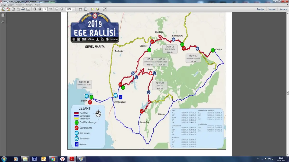 29. Ege Rallisi Seferihisar’da başladı