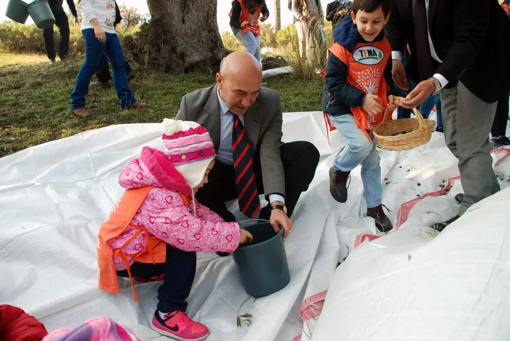 Seferihisar’da bin yaşında zeytin ağaçların yağları satışa çıkıyor