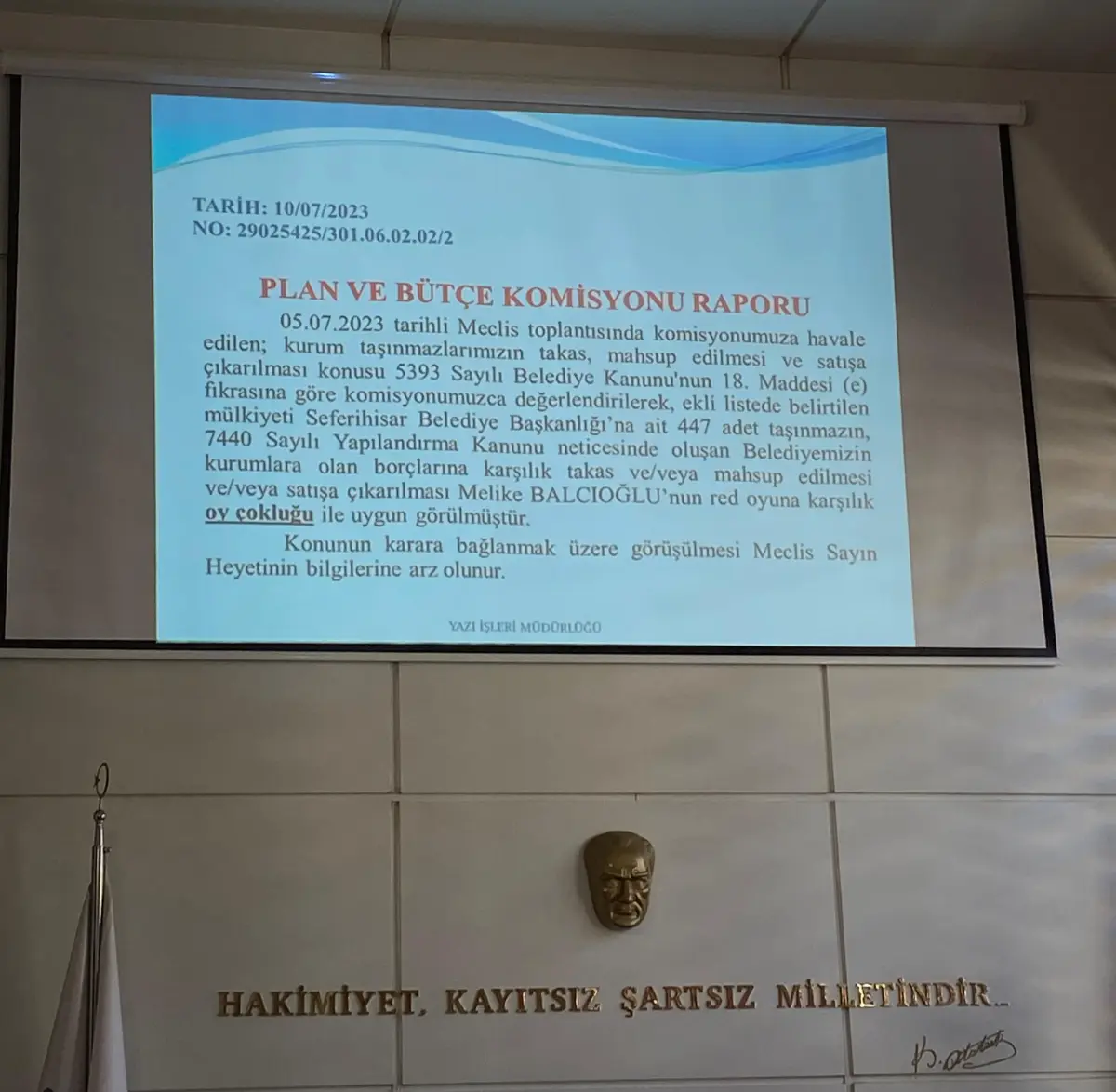 Ahmet Aydın: "Bu yapılan Seferihisar’a ihanettir”