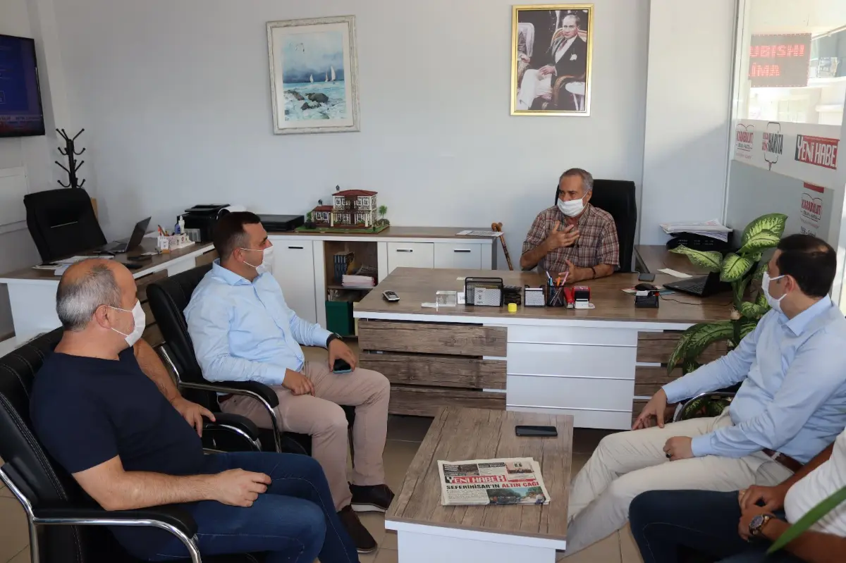 Ak parti milletvekili Kaya haber merkezimizi ziyaret etti