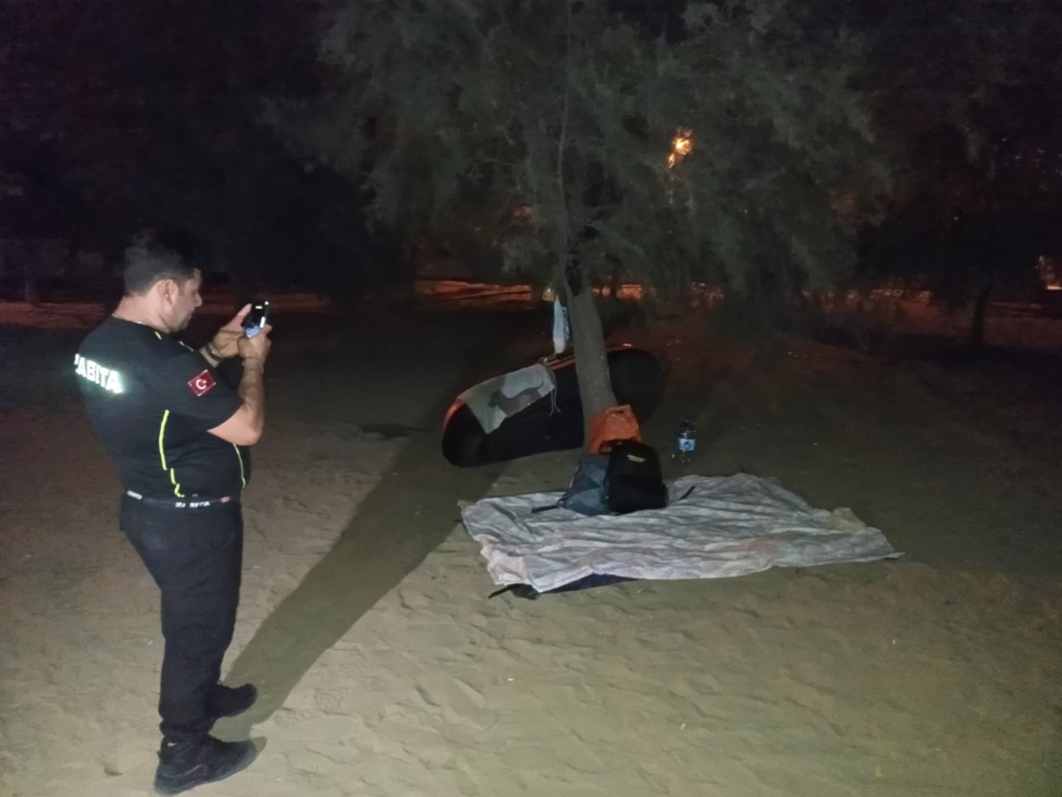 Akkum Plajı’ndaki çadırlar kaldırılıyor