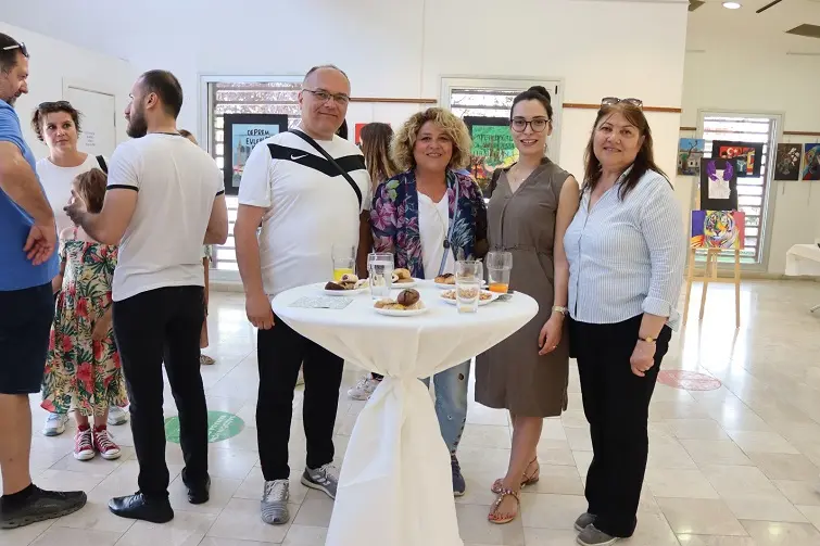 Asil Nadir Anadolu Lisesi öğrencilerinden yıl sonu sergisi