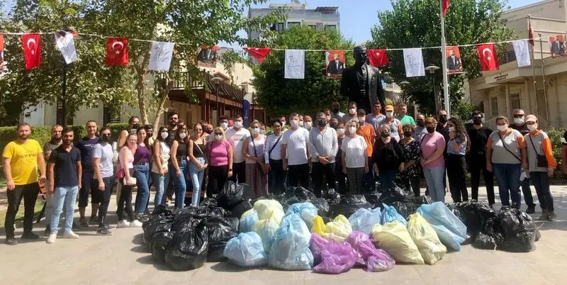 Avrupa Hareketlilik Haftası’nda sokakları temizlediler