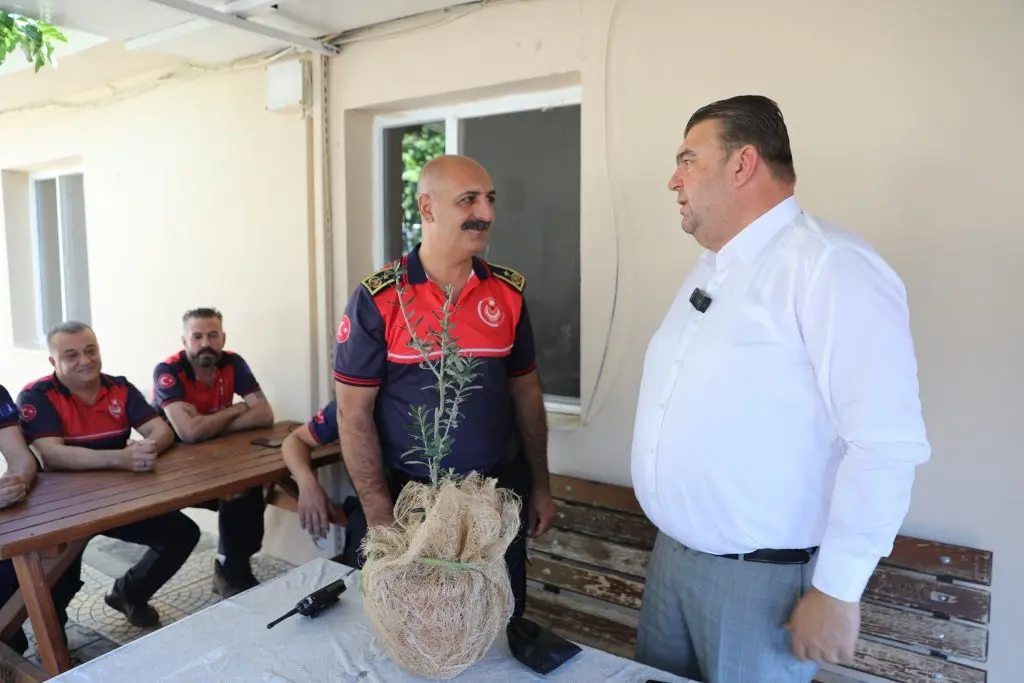 Başkan Yetişkin’den İtfaiye Haftası’nda anlamlı ziyaret