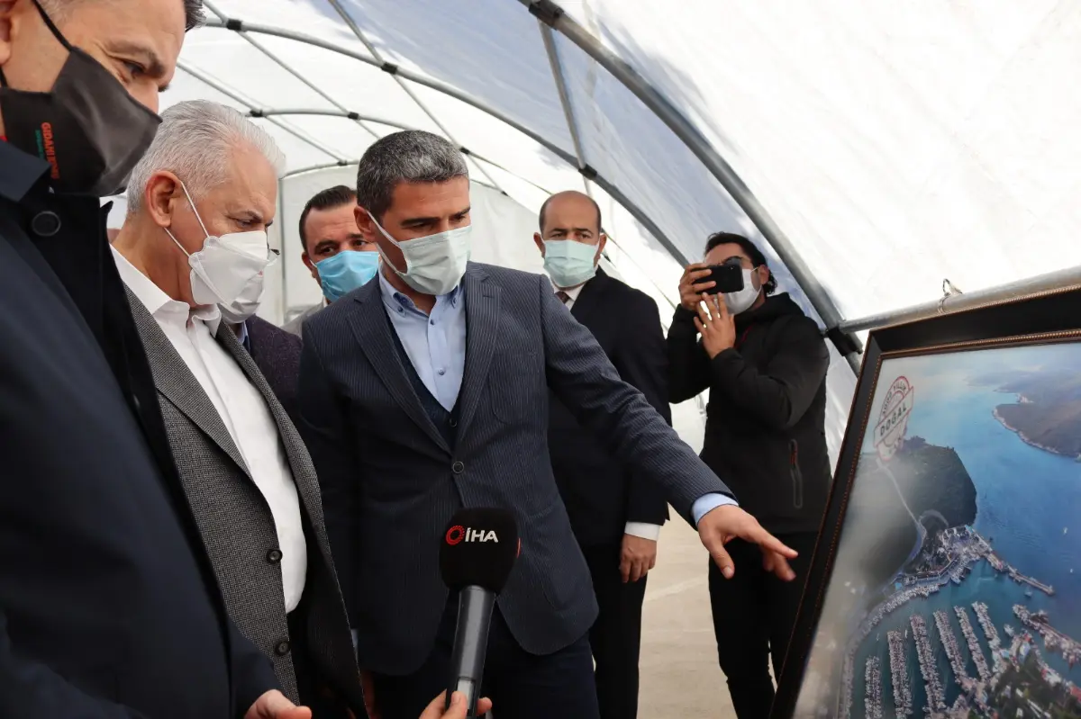 Binali Yıldırım’dan Seferihisar’a geçmiş olsun ziyareti