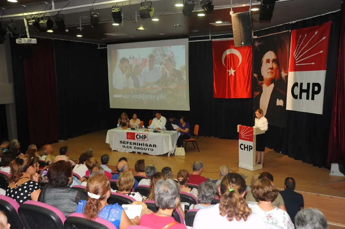 CHP Seferihisar İlçe Danışma Kurulu toplantısı yapıldı