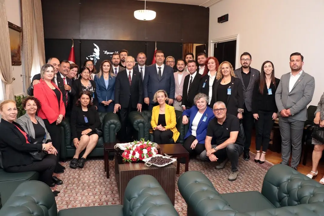 CHP Seferihisar’dan Genel Başkan Kılıçdaroğlu’na ziyaret