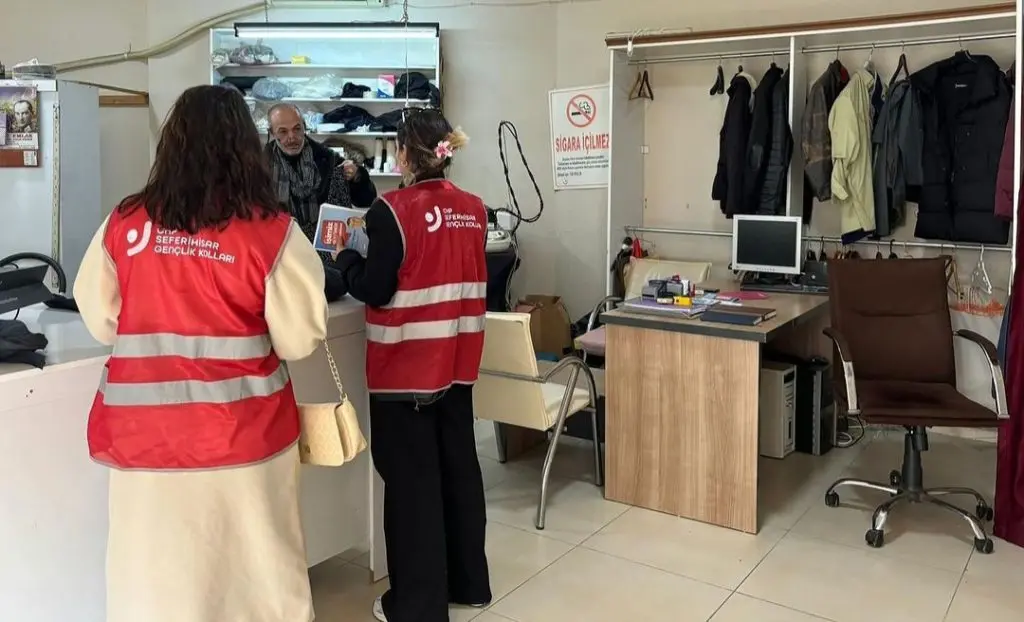 CHP’li Gençlerden öbek çalışması