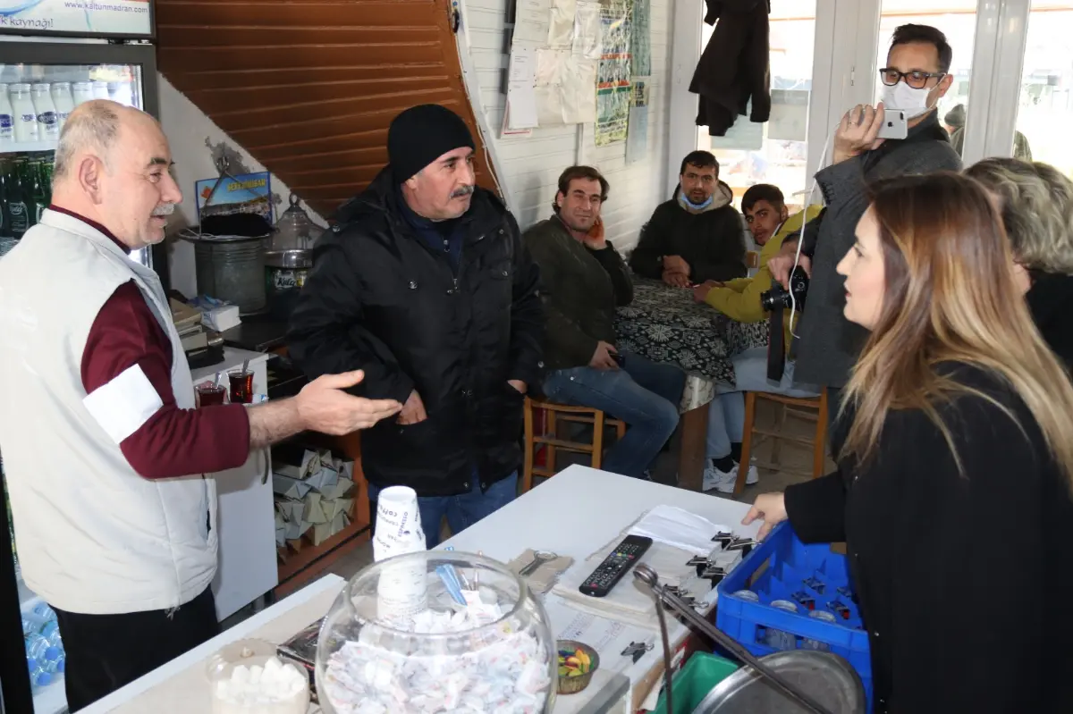 CHP’li Sevda Erdan Kılıç Seferihisar’ı ziyaret etti