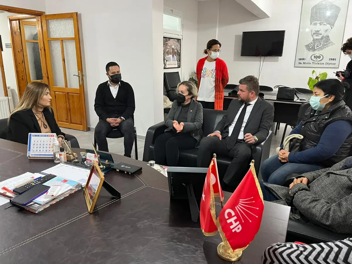 CHP’li Sevda Erdan Kılıç Seferihisar’ı ziyaret etti
