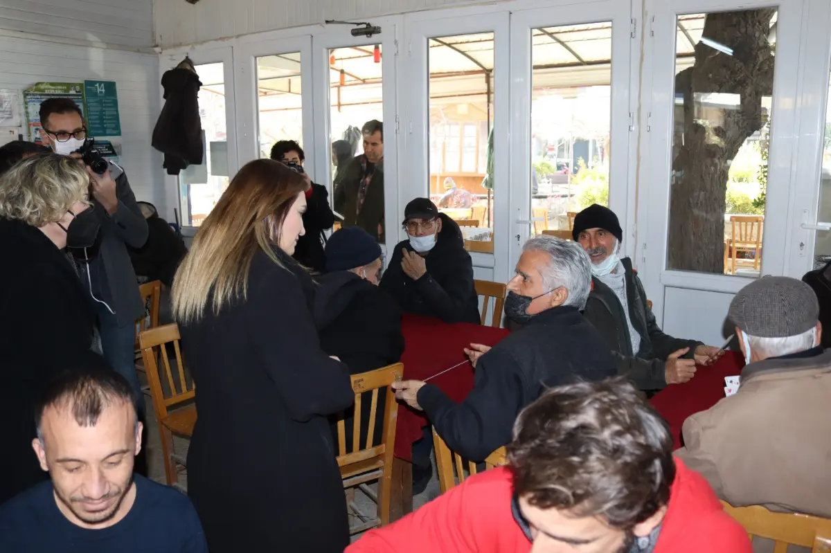 CHP’li Sevda Erdan Kılıç Seferihisar’ı ziyaret etti