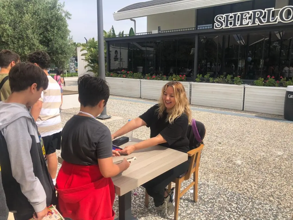 Çocuklar yazarlarla buluştu