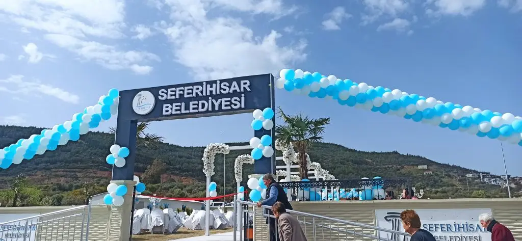 Doğanbey Düğün Salonu açıldı: "Ürkmez hizmete doyacak”