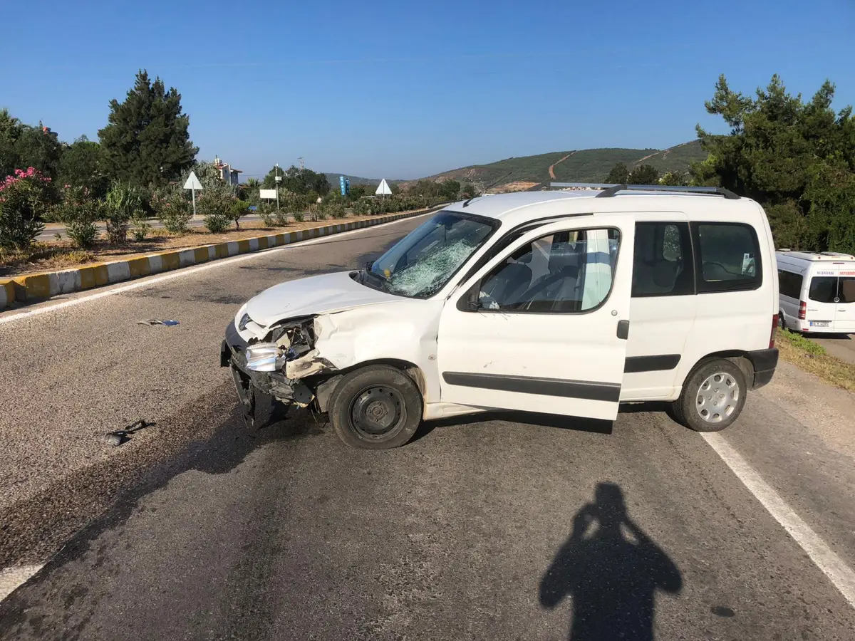 Doğanbey’de feci kaza! Baba hayatını kaybetti