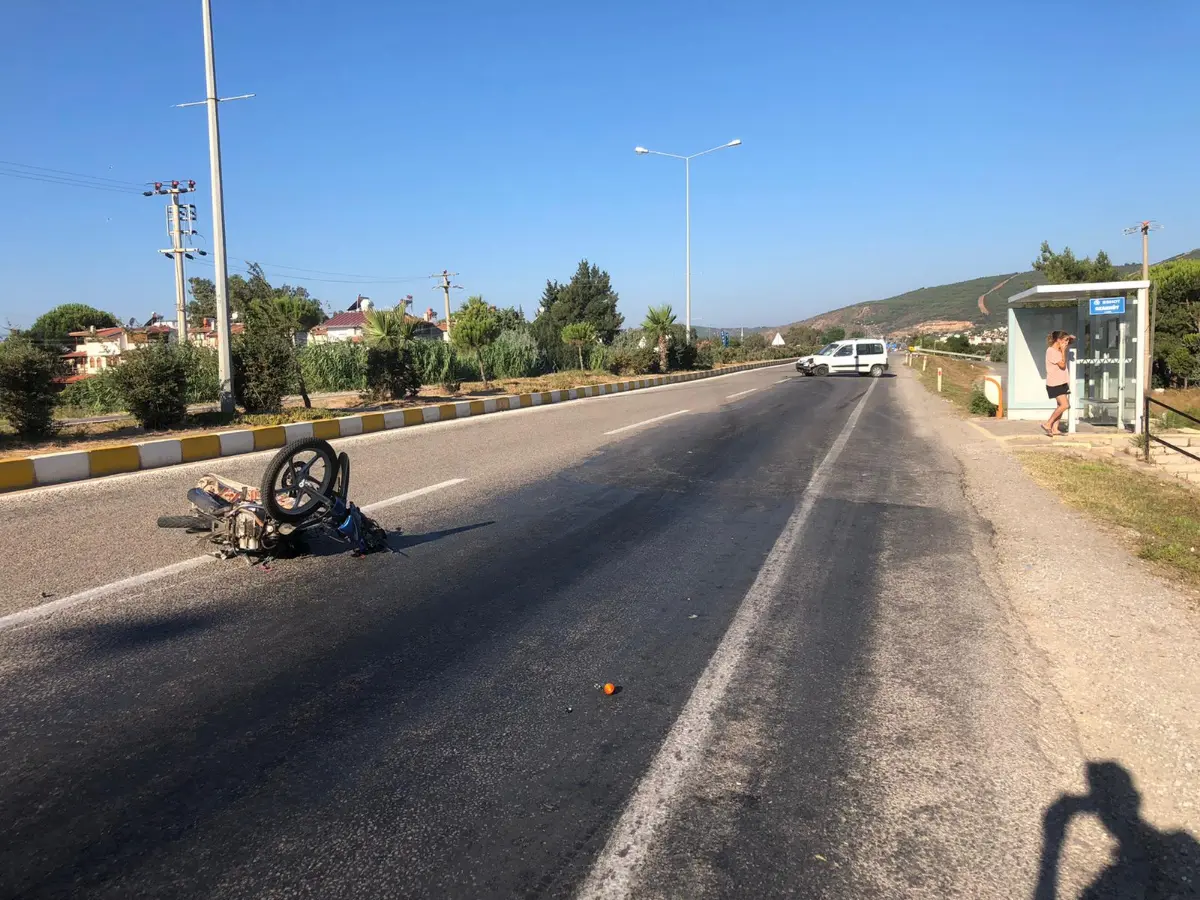 Doğanbey’de feci kaza! Baba hayatını kaybetti