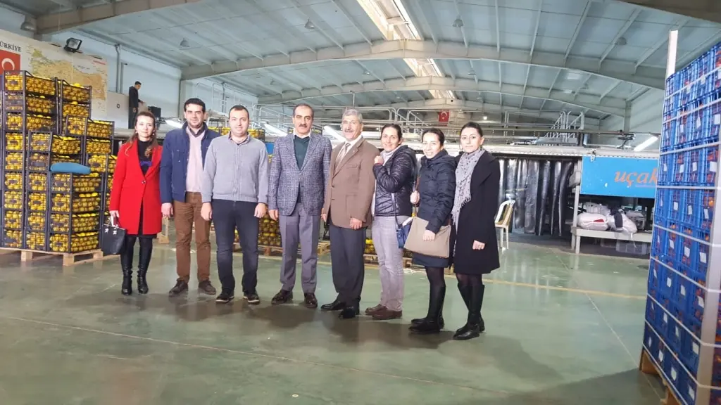 Eğitimciler Uçak Kardeşler Tesislerinde...