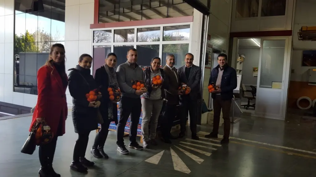 Eğitimciler Uçak Kardeşler Tesislerinde...