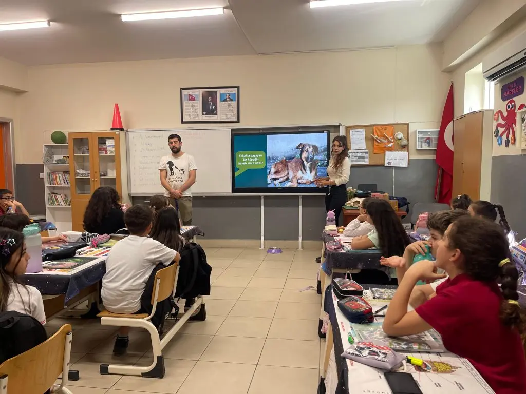 Hayvan Gönülleri Topluluğu "Elim Patinde” Projesi farkındalık yaratıyor