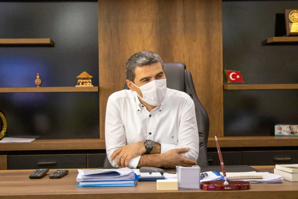 Kaymakam Aktaş’a hoşgeldin ziyareti