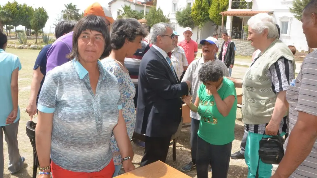 Kaymakam Çelik, hem denetledi hem ziyaret etti.