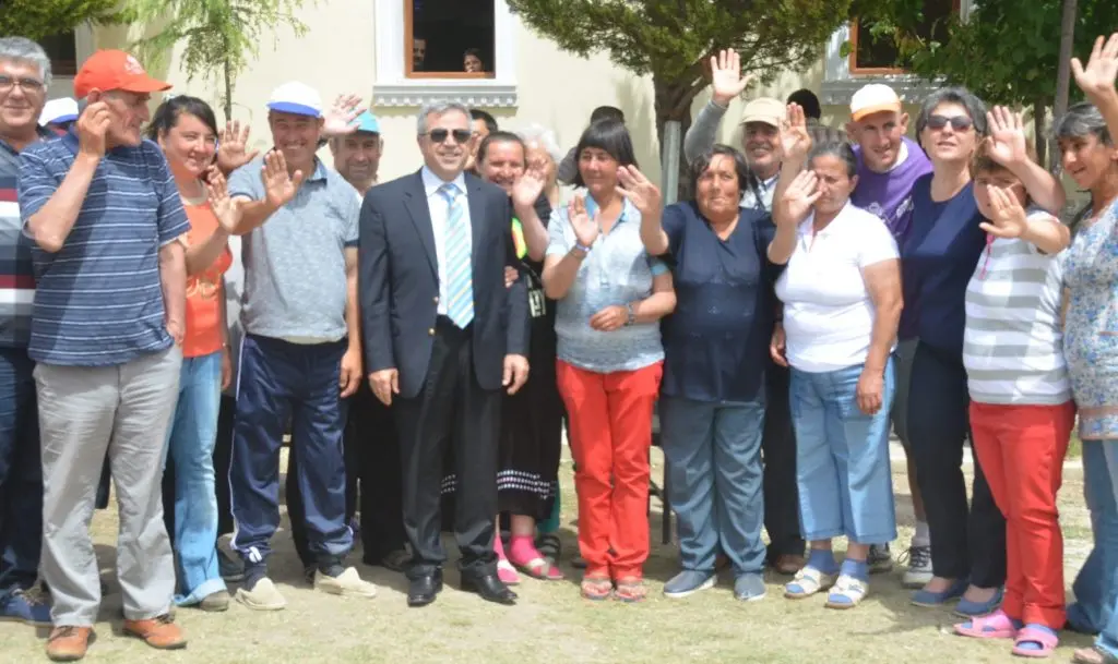 Kaymakam Çelik, hem denetledi hem ziyaret etti.