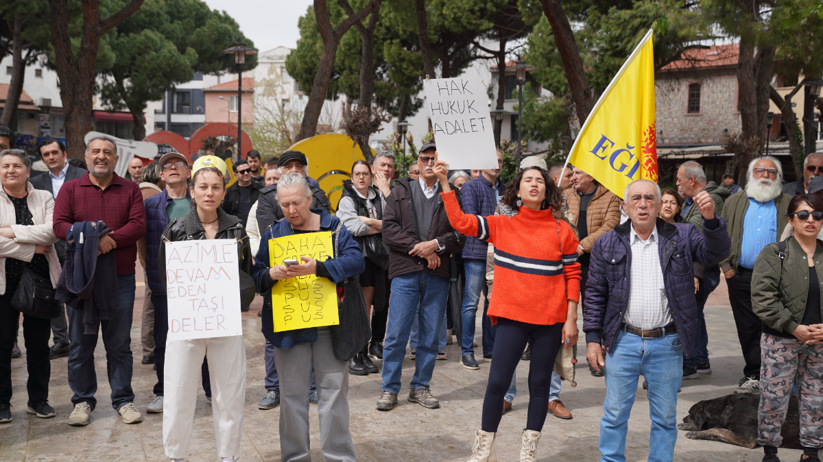 KESK’ten Seferihisar’da basın açıklaması