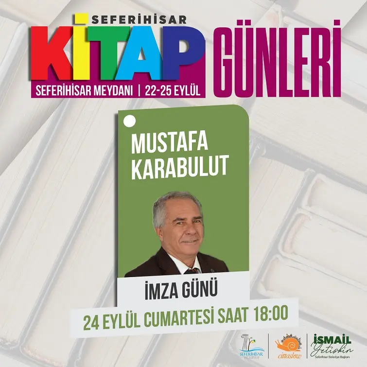 Mustafa Karabulut’un imza günü