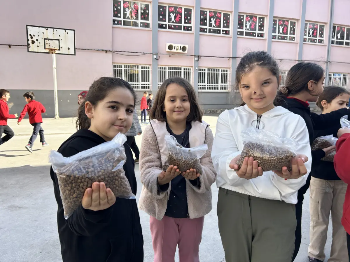 Öğrencilerden doğa dostu çalışma