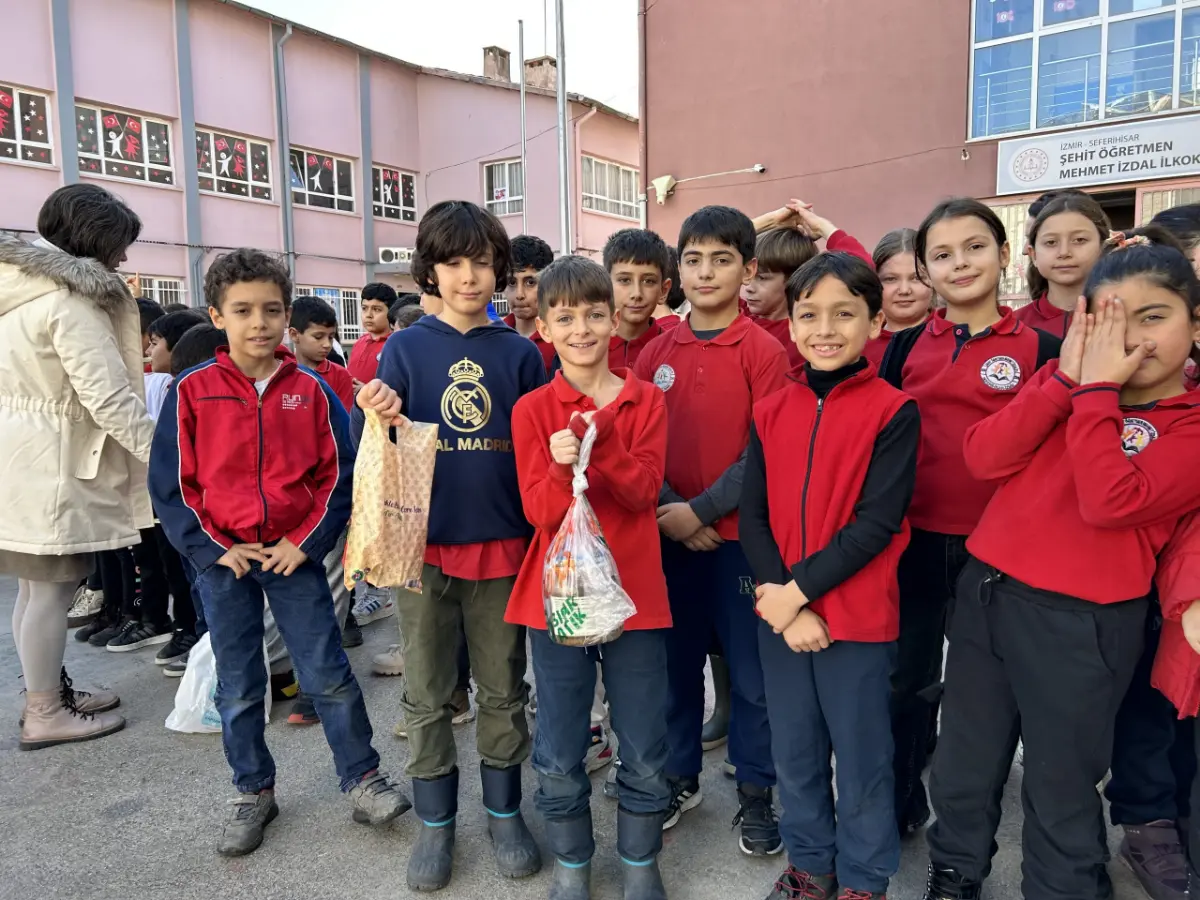 Öğrencilerden doğa dostu çalışma