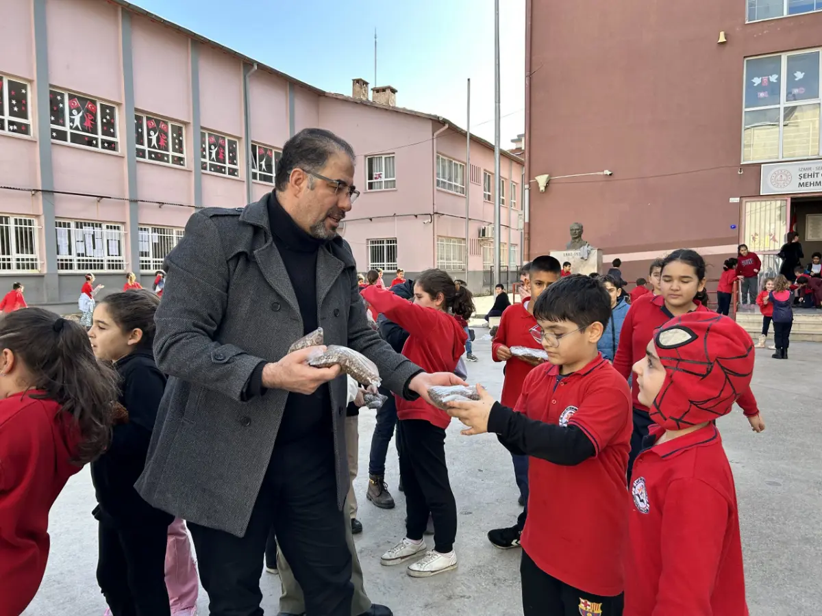 Öğrencilerden doğa dostu çalışma