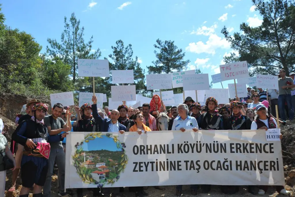 Orhanlı’da Taş Ocağı İstemiyoruz!