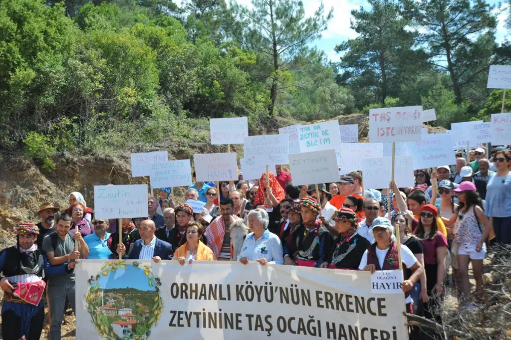 Orhanlı’da Taş Ocağı İstemiyoruz!
