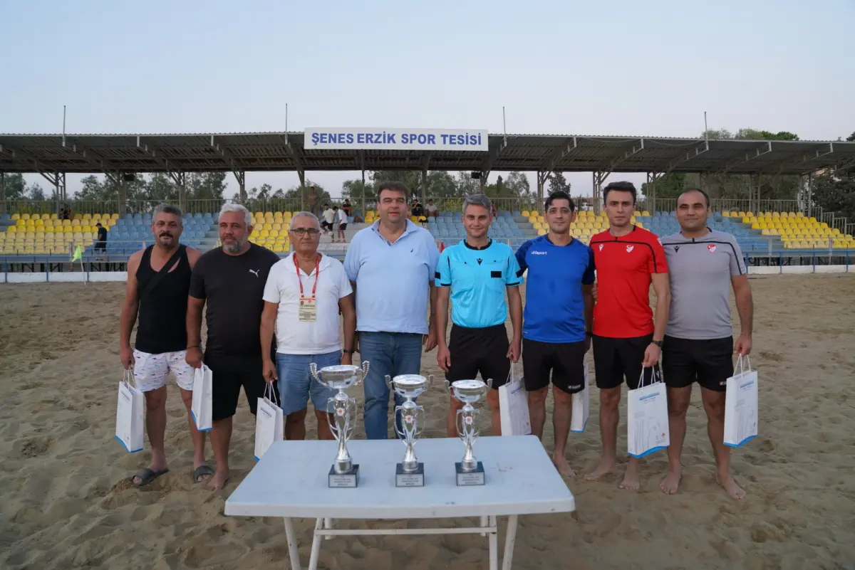 Plaj futbolunun şampiyonu Seferihisar Cittaslow