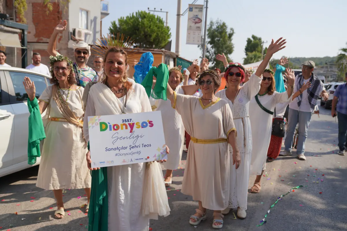 Seferihisar 2557 yıllık şenliğe ev sahipliği yaptı