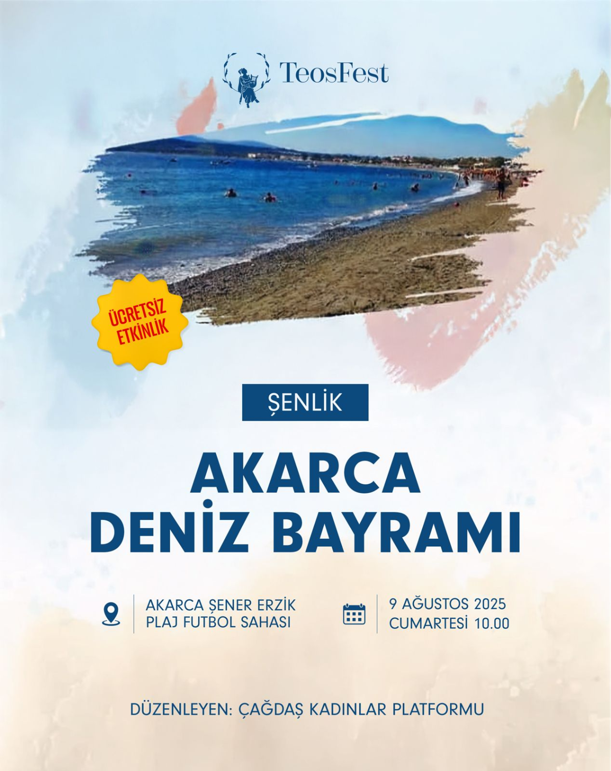 Seferihisar 9 Ağustos’ta sanat, edebiyat, müzik ve denizle buluşuyor
