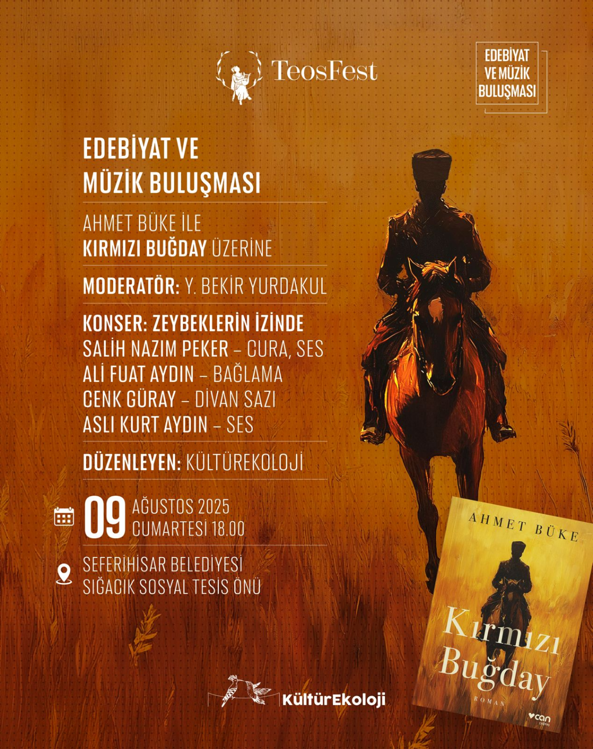 Seferihisar 9 Ağustos’ta sanat, edebiyat, müzik ve denizle buluşuyor