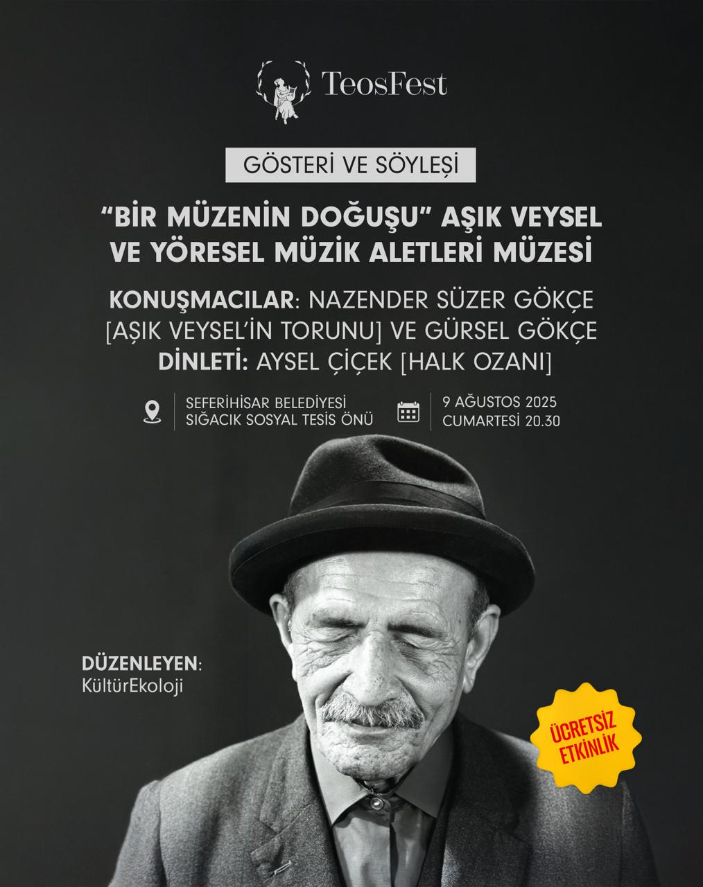 Seferihisar 9 Ağustos’ta sanat, edebiyat, müzik ve denizle buluşuyor