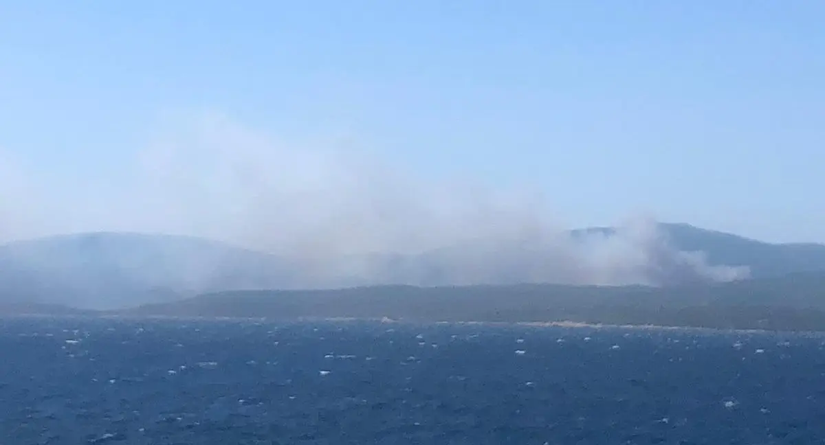 Seferihisar’da çifte yangın