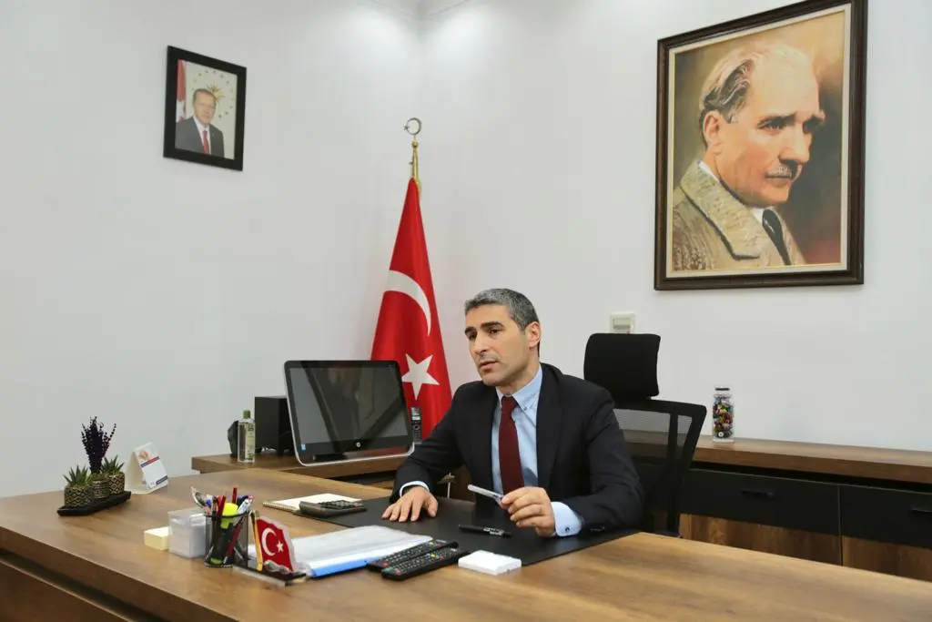 Seferihisar protokolü bayramlaşma töreninde buluştu