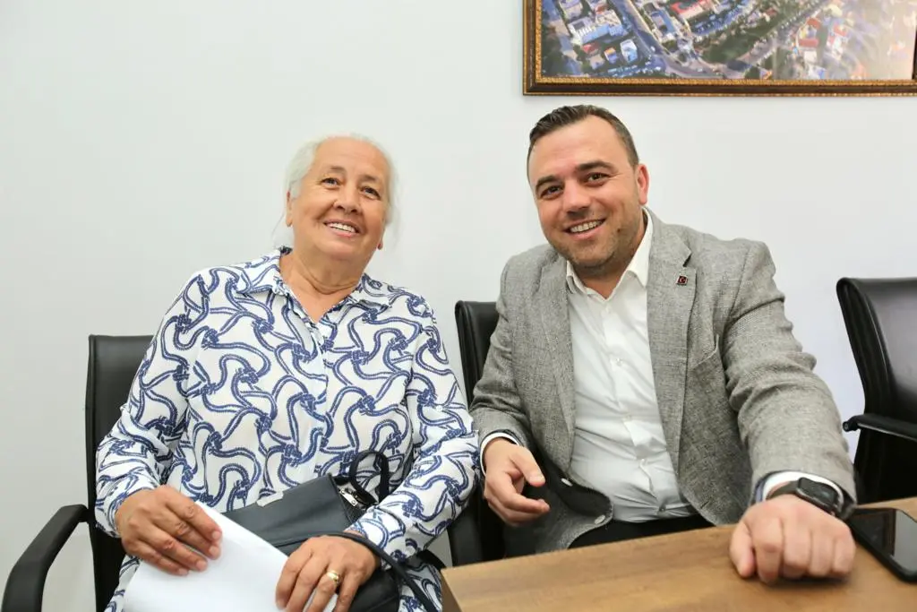 Seferihisar protokolü bayramlaşma töreninde buluştu