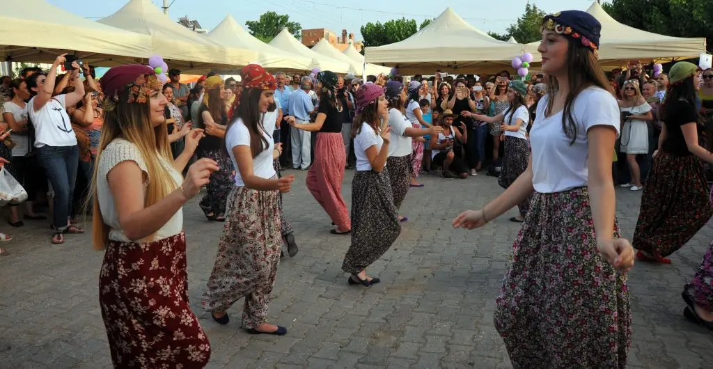 Sakin şehirler başkentinde mis kokulu festival