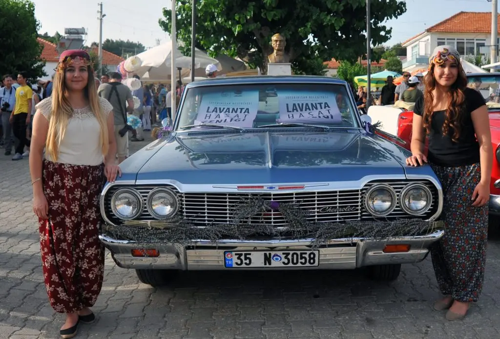 Sakin şehirler başkentinde mis kokulu festival