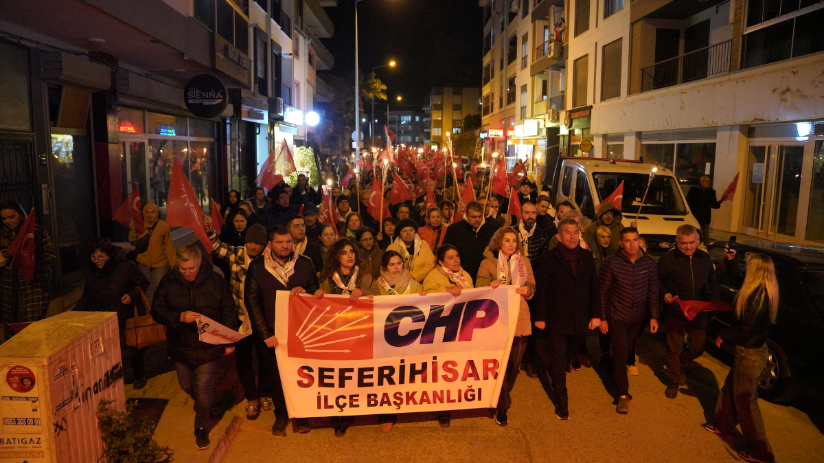 Seferihisar’da adalet Yürüyüşü: "Korkmayacağız, yılmayacağız!”