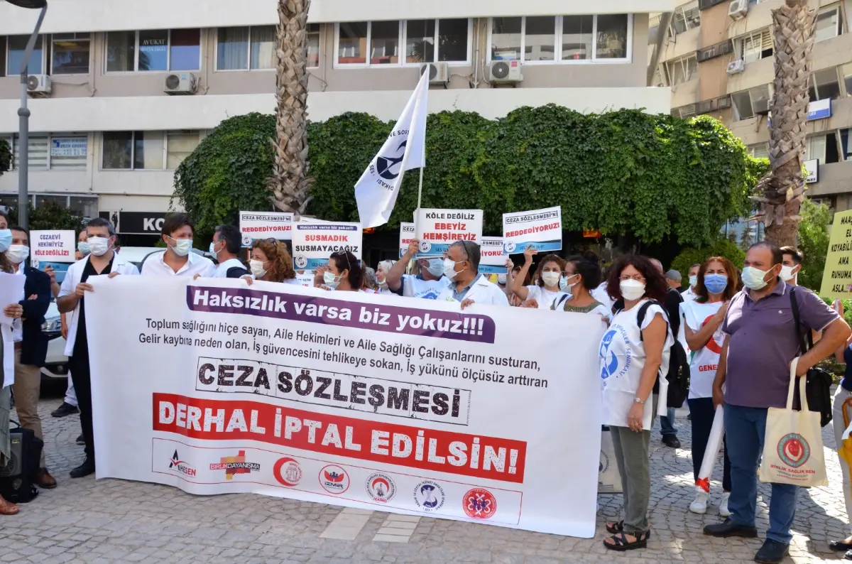 Seferihisar’da aile hekimleri iş bıraktı: "Mücadeleye devam edeceğiz”
