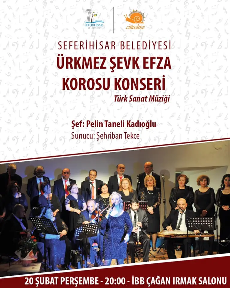 Seferihisar’da Türk Sanat Müziği rüzgarı...