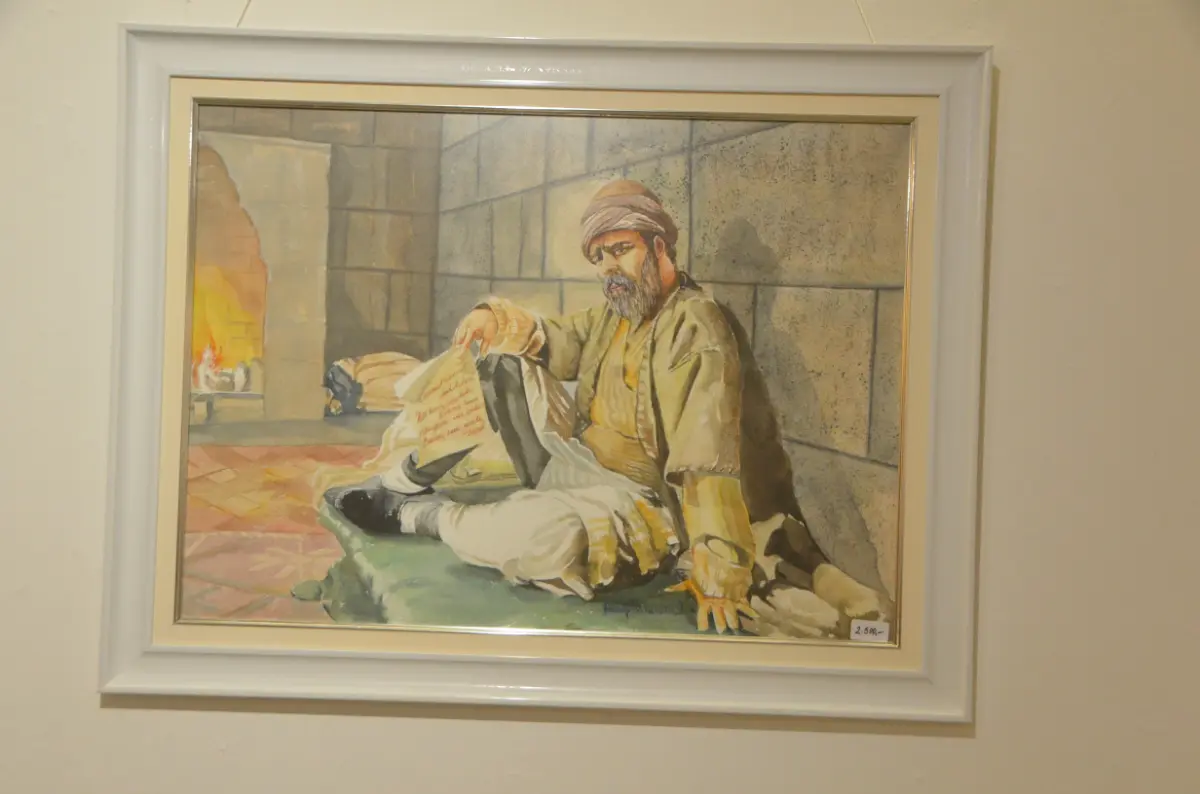 Seferihisar’lı ressamın muhteşem sergisi