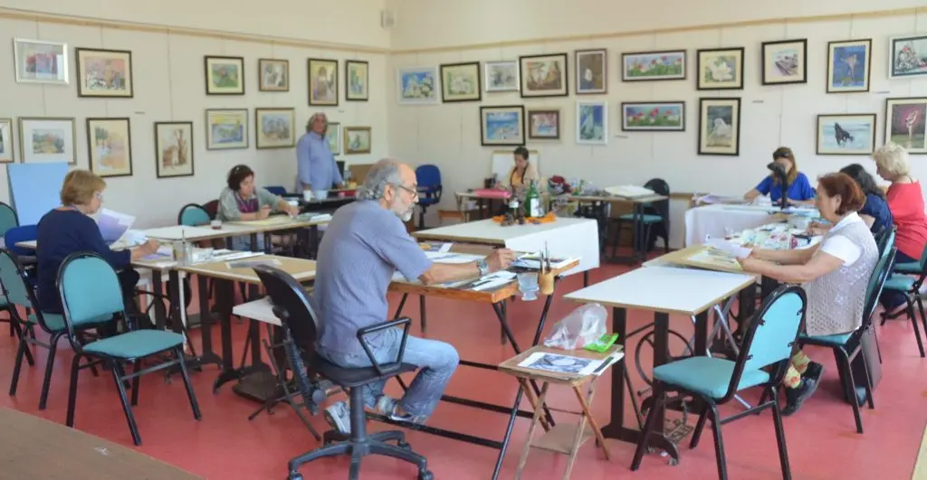 Suluboya Fabrikasının hocası sergi açıyor