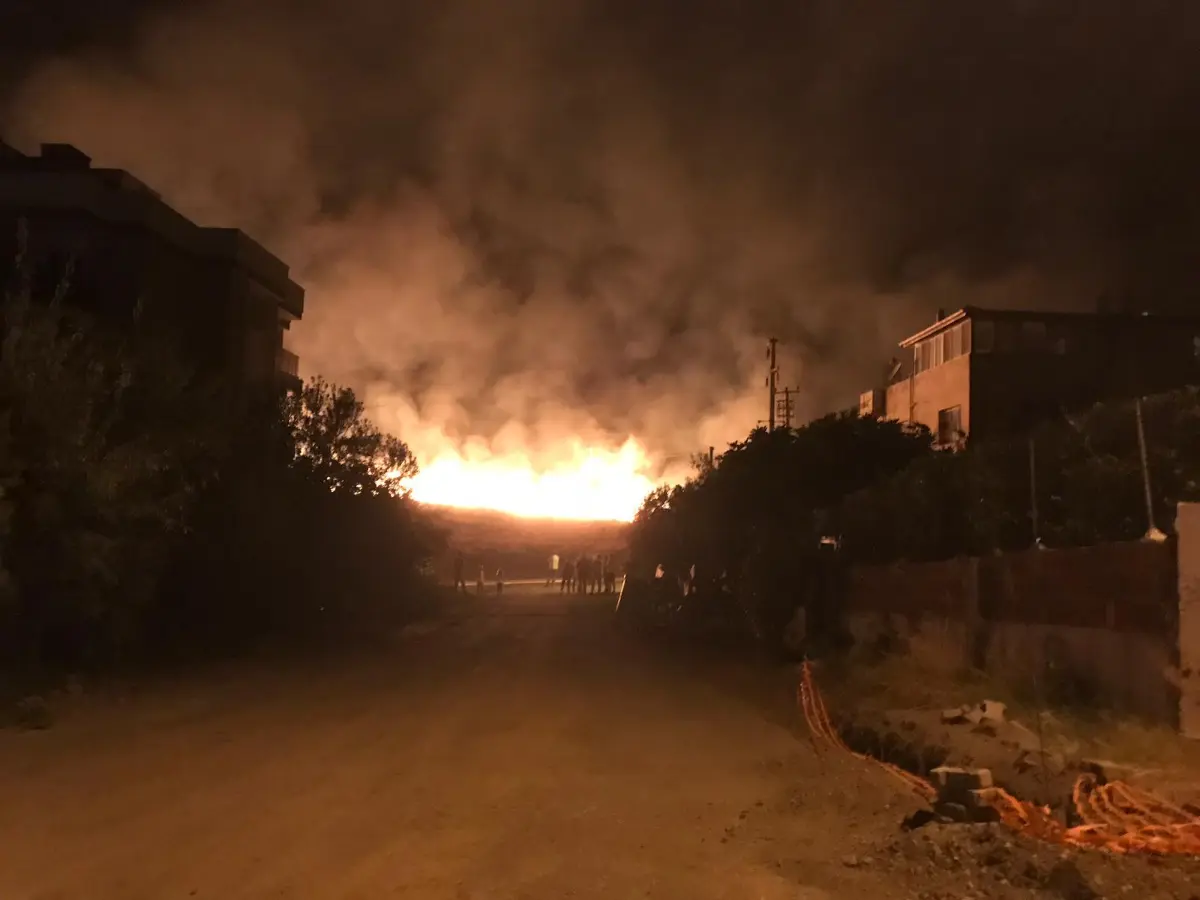 Yangın terörü devam ediyor