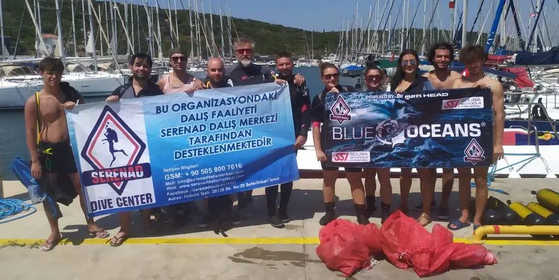 Seferihisarlı denizcilerden örnek davranış