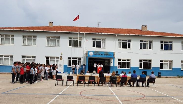 Yeni Orhanlı Ortaokulu’nun ismi değişti